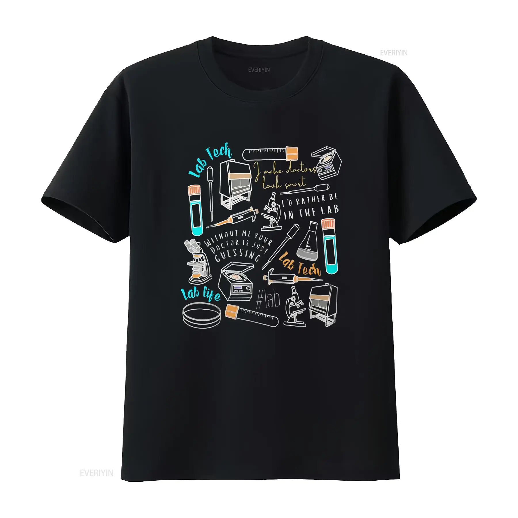 Medical Laboratory Technologist - เสื้อยืดลายตลกสำหรับวิศวกรห้องปฏิบัติการทางการแพทย์ วิทยาศาสตร์ ชีวเคมี สไตล์วินเทจ ซักแล้วใส่สบาย