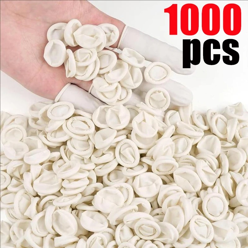 ถุงนิ้วแบบใช้แล้วทิ้งสีขาว 100 - Disposable Gloves Nitrile บทวิจารณ์และราคา