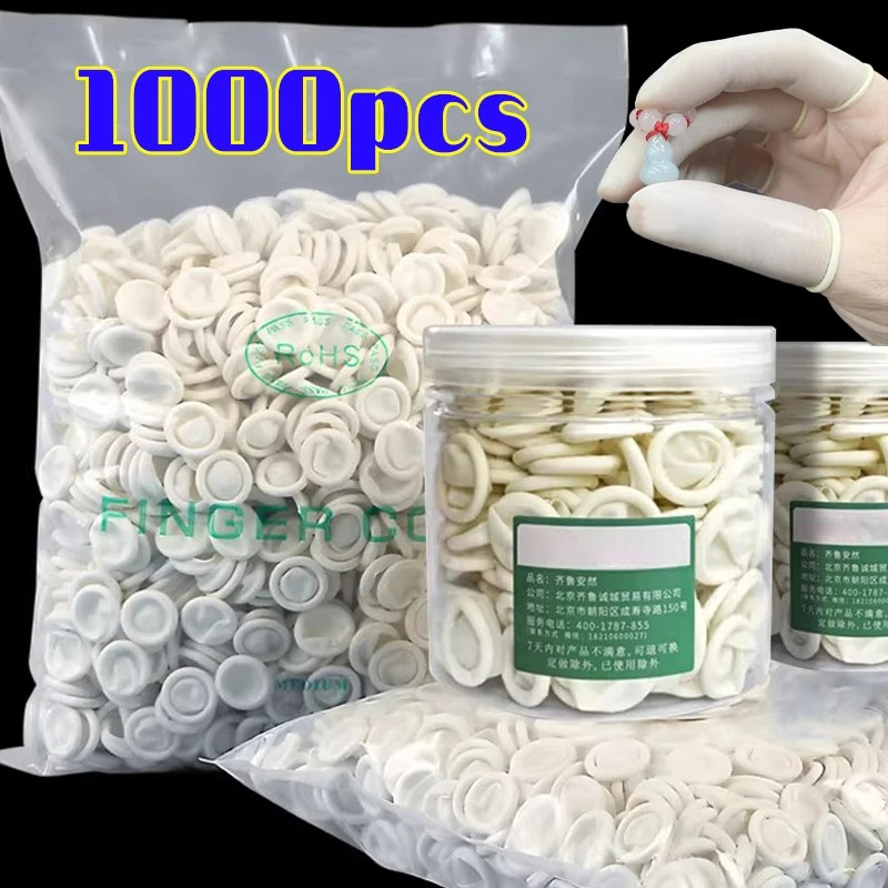 ถุงนิ้วแบบใช้แล้วทิ้งสีขาว 100 - Disposable Gloves Nitrile บทวิจารณ์และราคา
