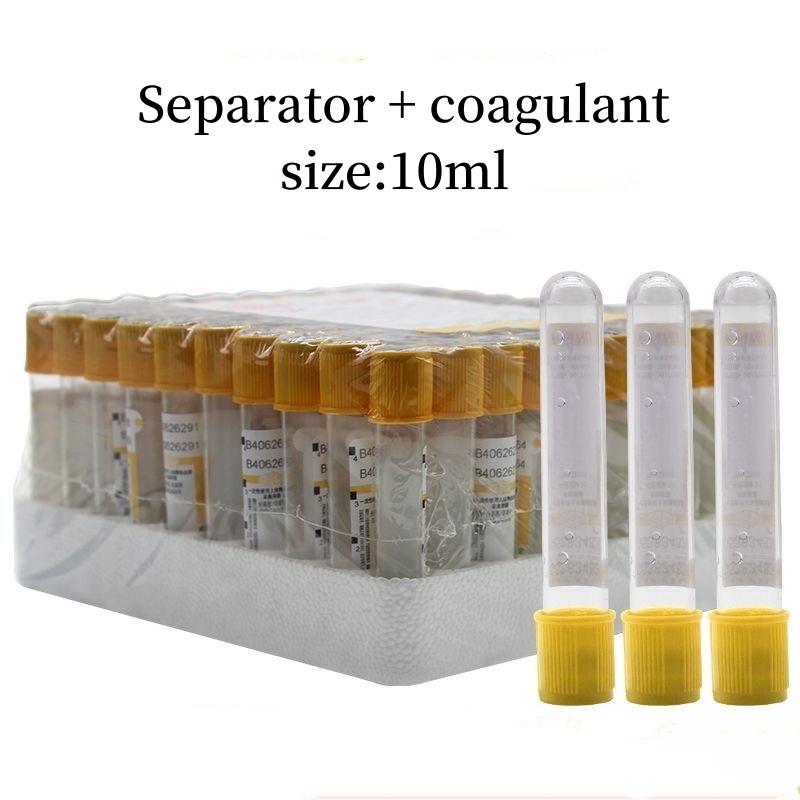 หลอดเจลและสารกระตุ้นการแข็งตัว - Medical Lab Blood Test บทวิจารณ์และราคา