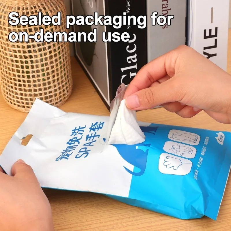 6/12/30 ชิ้น ผ้าขนหนูแบบใช้แล้ - Disposable Gloves Nitrile บทวิจารณ์และราคา