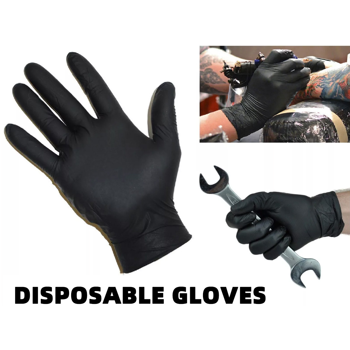 ถุงมือแบบใช้แล้วทิ้งบรรจุภัณฑ์ - Disposable Gloves Nitrile บทวิจารณ์และราคา